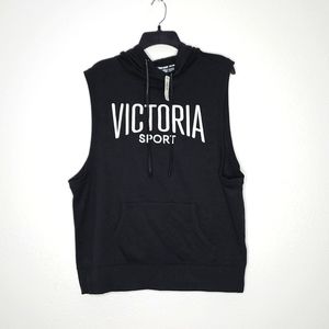 Victoria secret muscle hoodie with open back